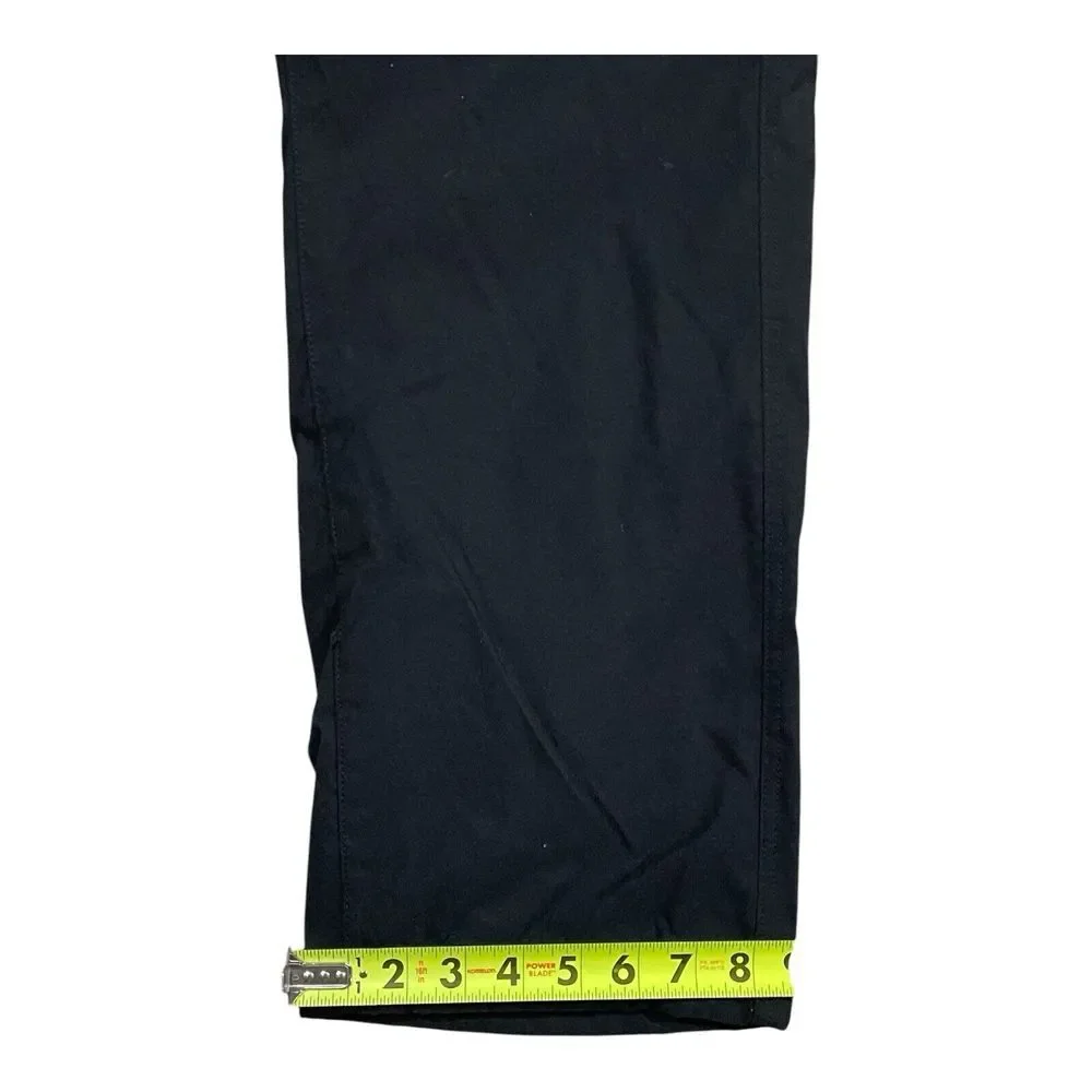 Eddie Bauer Fleece Lined Pants‎ Size 38x30 Black Men's Hike Hunt